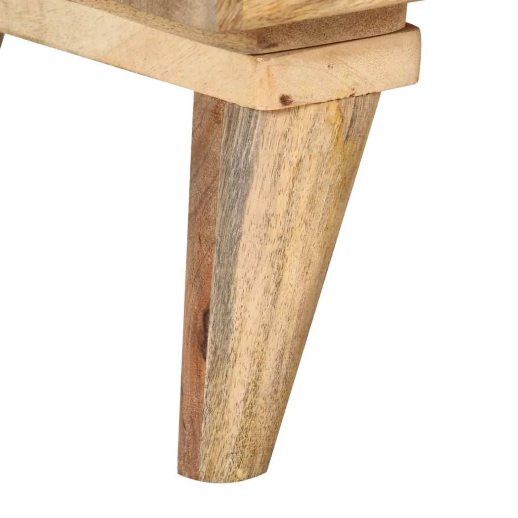 Mango Cabinet Bedside Dcenta Wood 14.2"x11.8"x23.6" Solid