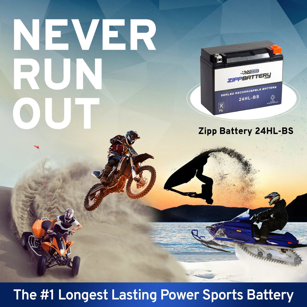 YTX24HL-BS 260 CCA) Motorcycle for Voyager 1995 Battery 1200cc Xii Zipp (24HL-BS 12 Ah, Battery Volt,21 Kawasaki Zg1200