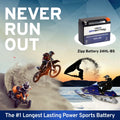 YTX24HL-BS 260 CCA) Motorcycle for Voyager 1995 Battery 1200cc Xii Zipp (24HL-BS 12 Ah, Battery Volt,21 Kawasaki Zg1200