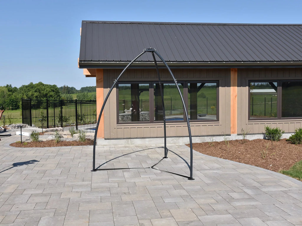 Chair Stand Collection Tripod Hamptons exterior Steel Free-Standing The Hammock 102"