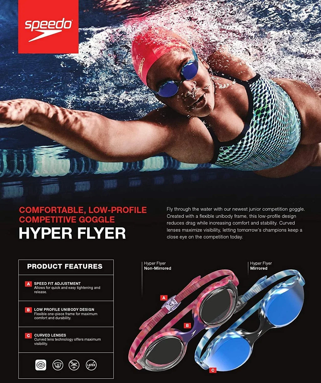 Mirror Speedo Goggles HYPER FLYER