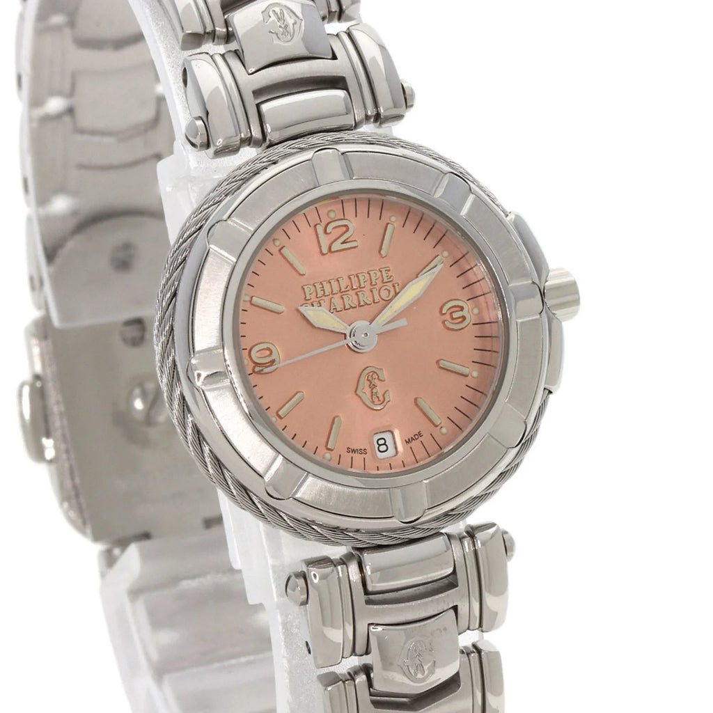CHARRIOL PHILIPPE (Good) Watch Steel/SS Ladies Celtic Philippe Pre-Owned Stainless Charriol 53.97.2617