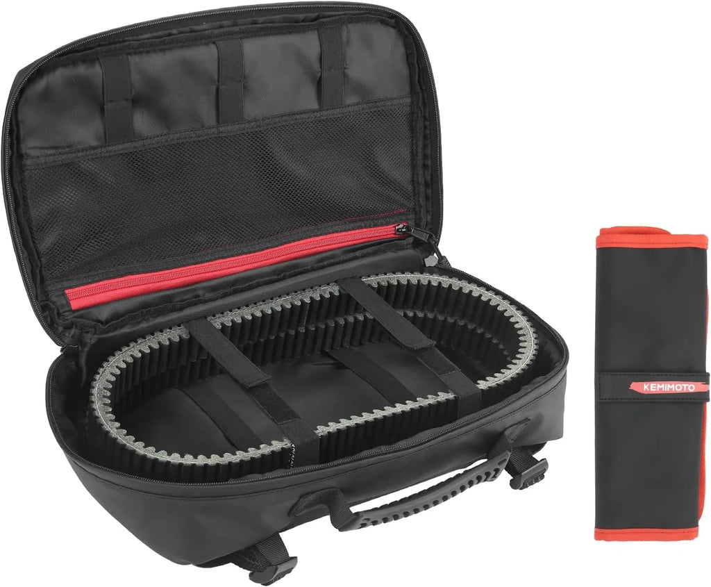X3 RZR Drive Storage Outlander Compatible with Kemimoto Belt Clutch Bag Organizer Can Am CVT Tool UTV Bag ATV Tool Polaris Ranger