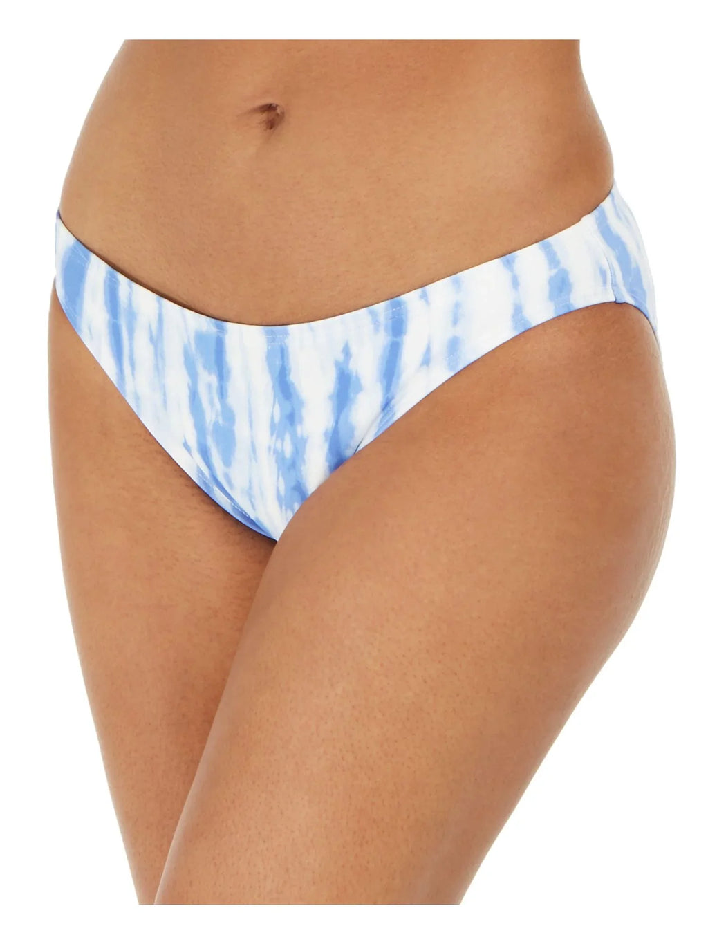 White KORS Coverage Dye Full MICHAEL MICHAEL Tie Women's Lined Bikini Swimsuit Bottom Stretch M