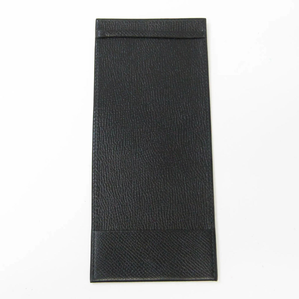 Epsom (bi-fold) Wallet Men,Women (Good) Case Long Black Hermes Pre-Owned Leather Travel