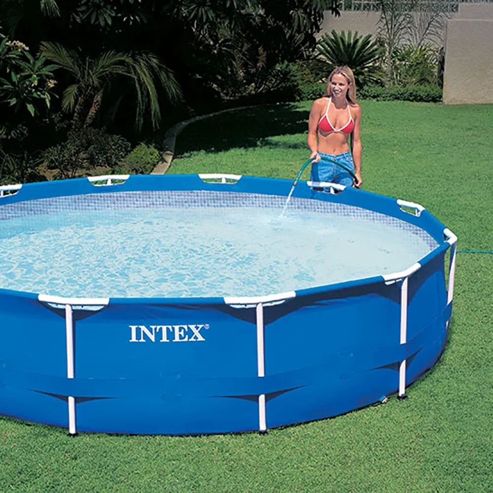 Filter Ground Cover Intex Cartridge 6 Metal Above Pool w/ Pump, Pack, and