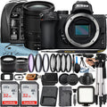 Lens ZeeTech Pack with Camera Card + 2 Z + S Tripod Mirrorless + f/4 Accessory Z50 + 24-70mm NIKKOR Case Nikon Bundle 32GB SanDisk