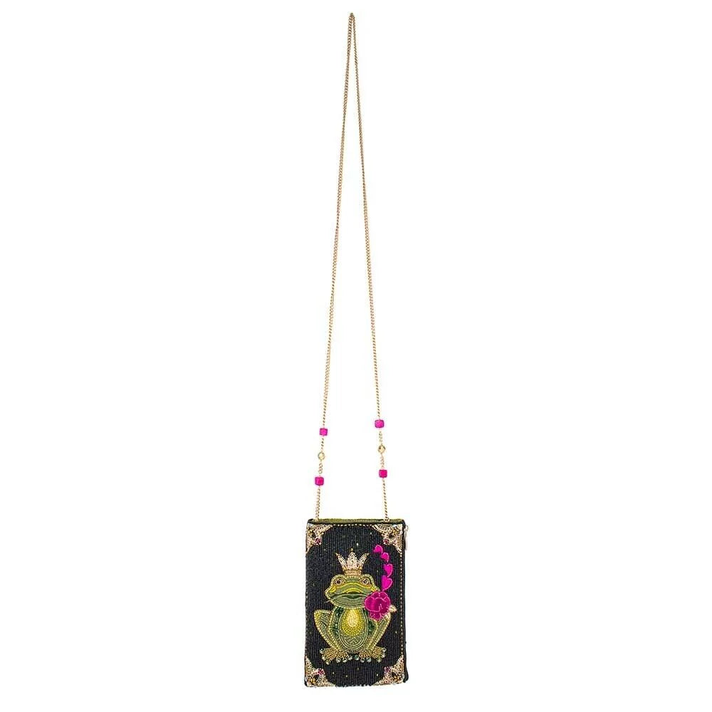 Beaded Me Kiss Bag New Crossbody Mary Handbag Frog Prince Multi Phone Frances