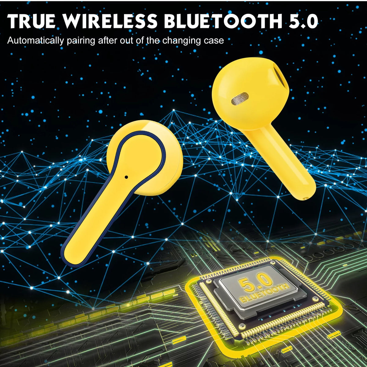 Bluetooth Passport with Display Work Sports Earbuds Bass For Earbuds Q350 Headphones BlackBerry Wireless & Microphone Music. UrbanX Deep Ear Digital for in IPX7 Waterproof Bluetooth &