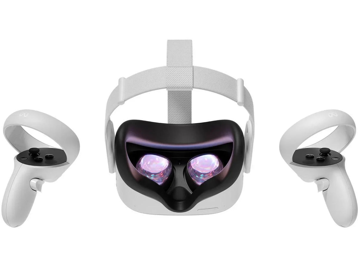 Reality Quest All-In-One (Oculus), Bundle Meta Advanced 256GB, Accessory with Headset, 2 Virtual Cefesfy