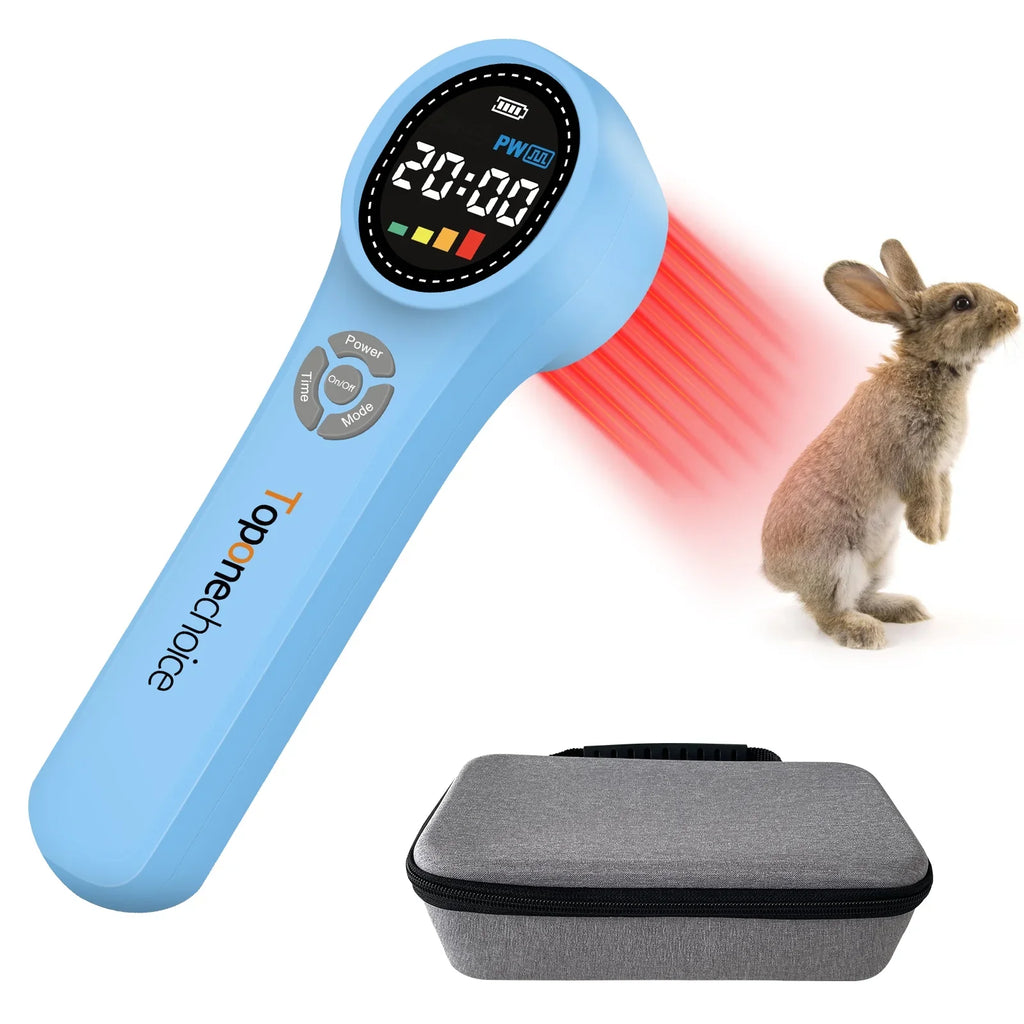 Device,Light 980nm 810nm,Cold Laser Therapy Animals Therapy Pain 660nm Relief for Toponechoice