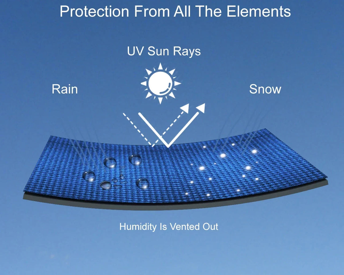 '- Ski Color Jet Storage Trailerable Rain, Sun, Straps from - Cover All Rays, Trailer Wave And For Protects Includes - Bag / RED FX And YAMAHA climate Runner UV Black 2006-2011 - More! Weatherproof