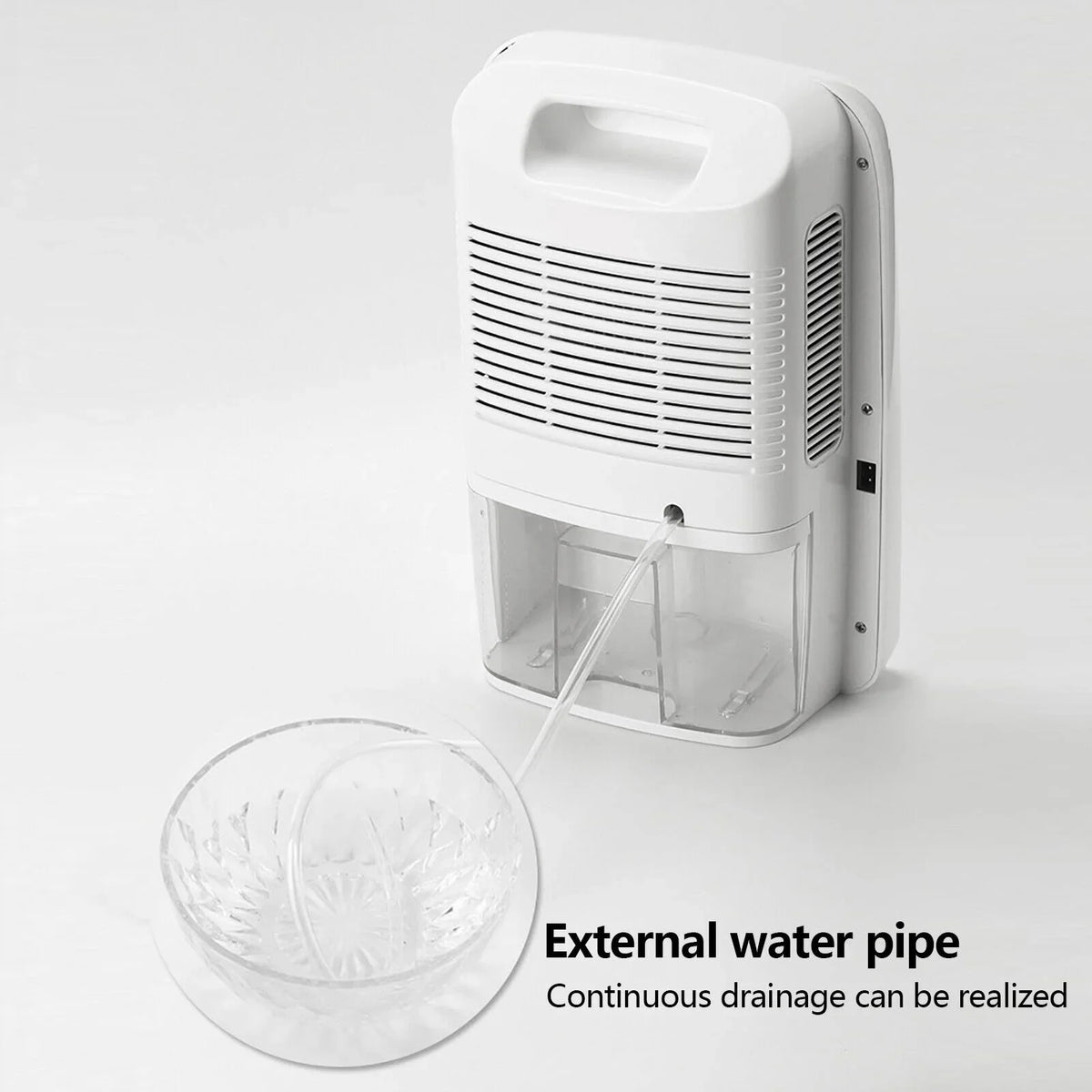 Hose Bedroom Dryer Caravan Moisture for Compact w/ Drain MIni Portable 2.5L ZhdnBhnos Dehumidifier Tank liquid Garage RV
