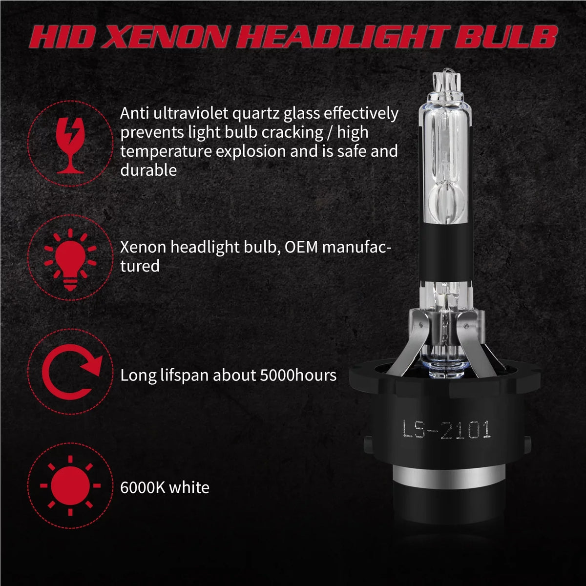 2007 Nissan HID 2003 Altima Bulbs 2 D2R Plug&Play 2008 2004 6000K Xenon Qty For Beam Low 2009 2002 Headlight - 2005 2006