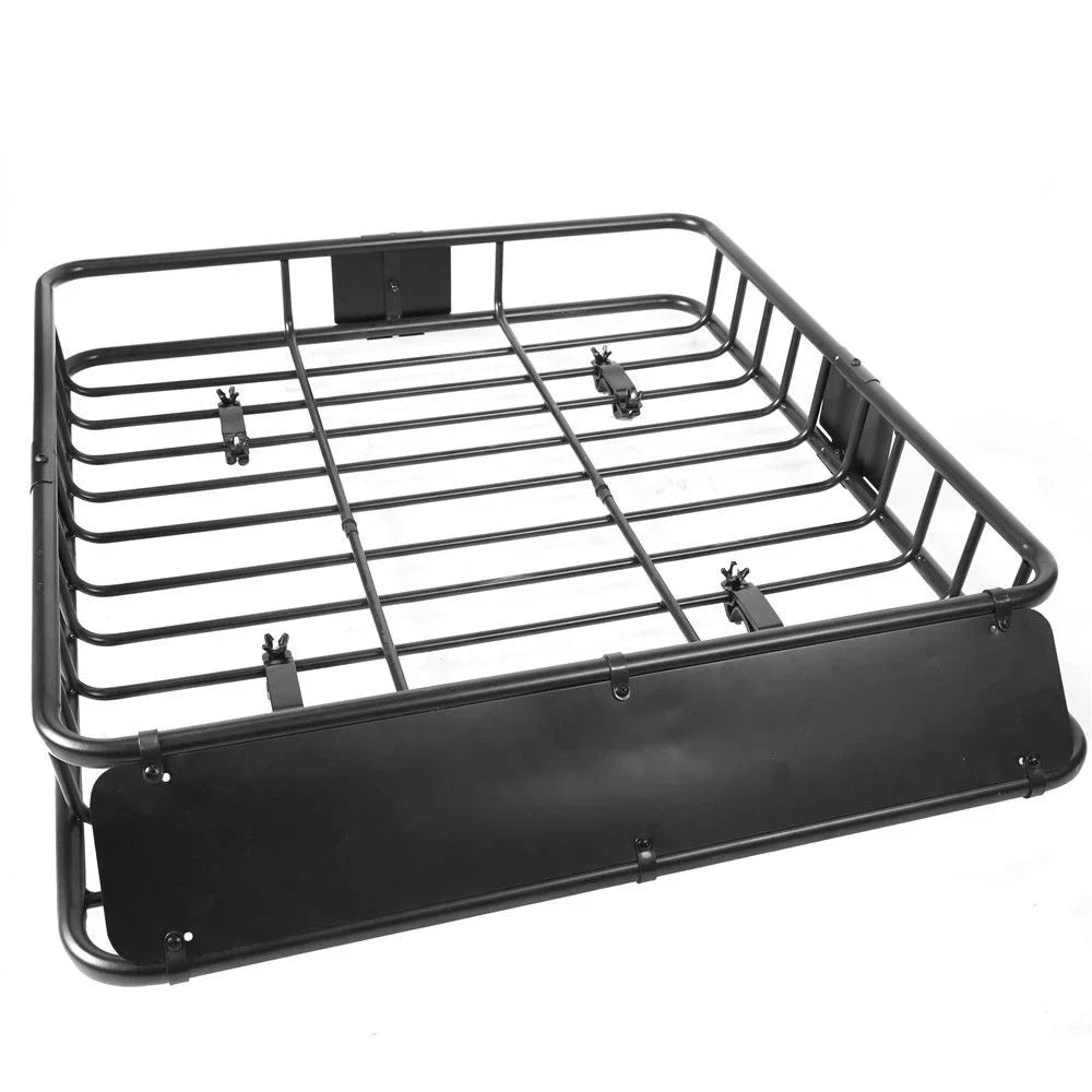 Carrier Roof Black Jeremywell Universal Cargo Luggage Top X 44" Cargo lbs Rack Carrier Holder Steel Rooftop x - 39" 150 6"