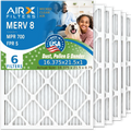 700 WICKED Pack HVAC 16.375x21.5x1 Air Made CLEAN Filter AIRX FPR MPR MERV 8 6 Furnace 5 to & Filter Air USA by Filters Electrostatic AIR. Pleated Comparable FILTERS 16.375x21.5x1 Conditioner Premium