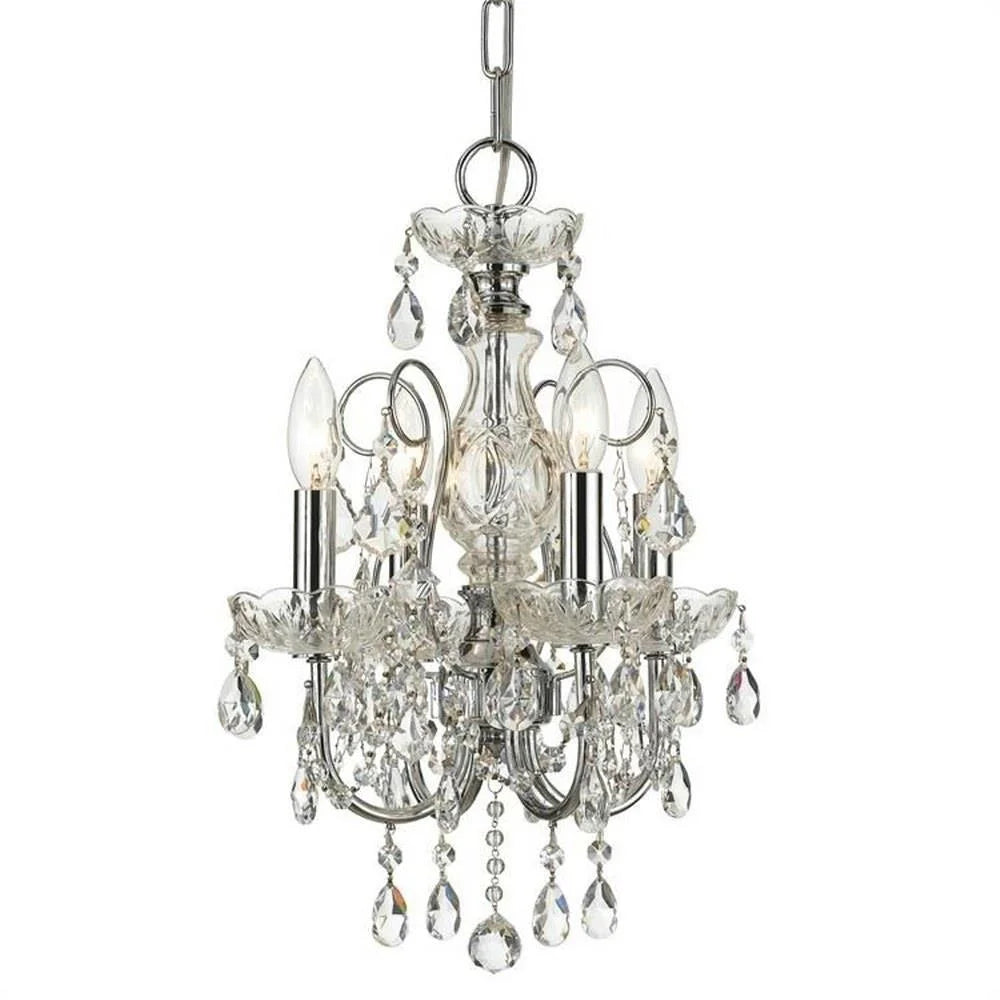 Chandelier-Swarovski 49-Bel-1626904 Mini Crystal Bailey Finish Street Spectra 4 Home Type-Polished Chrome Light