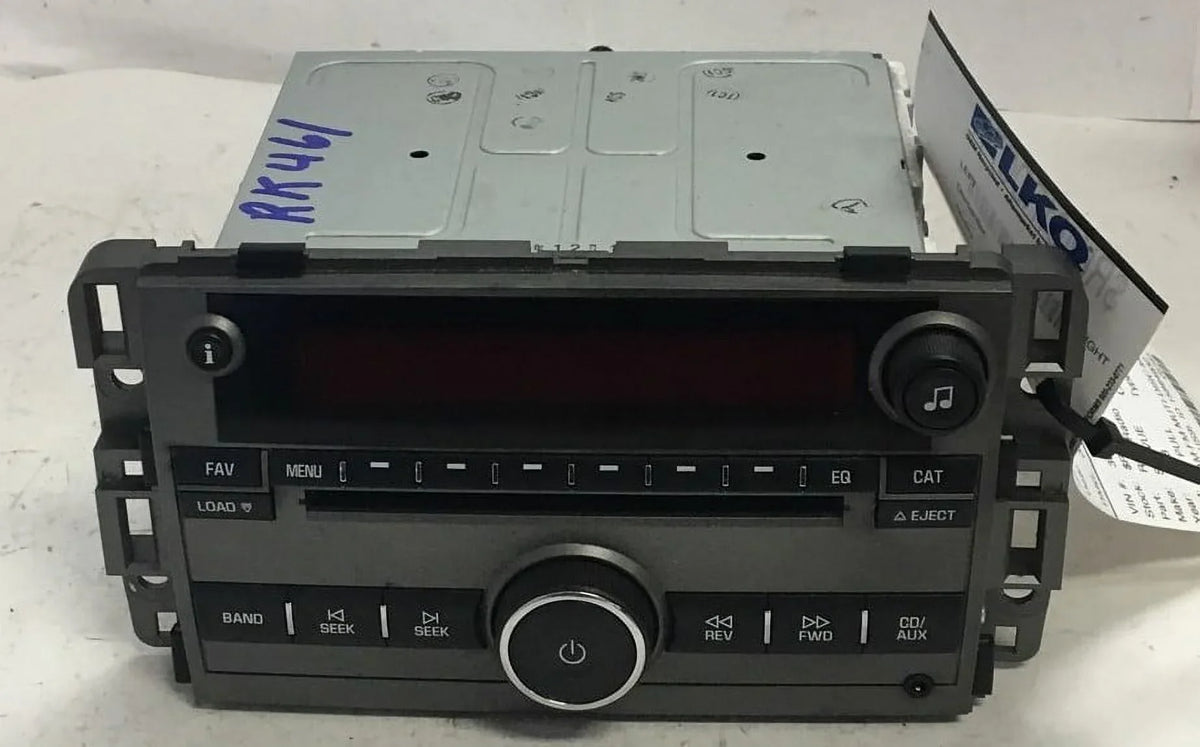 (Good) FM OEM LKQ Player 08 MP3 CD Radio Receiver VUE Saturn Pre-Owned AM