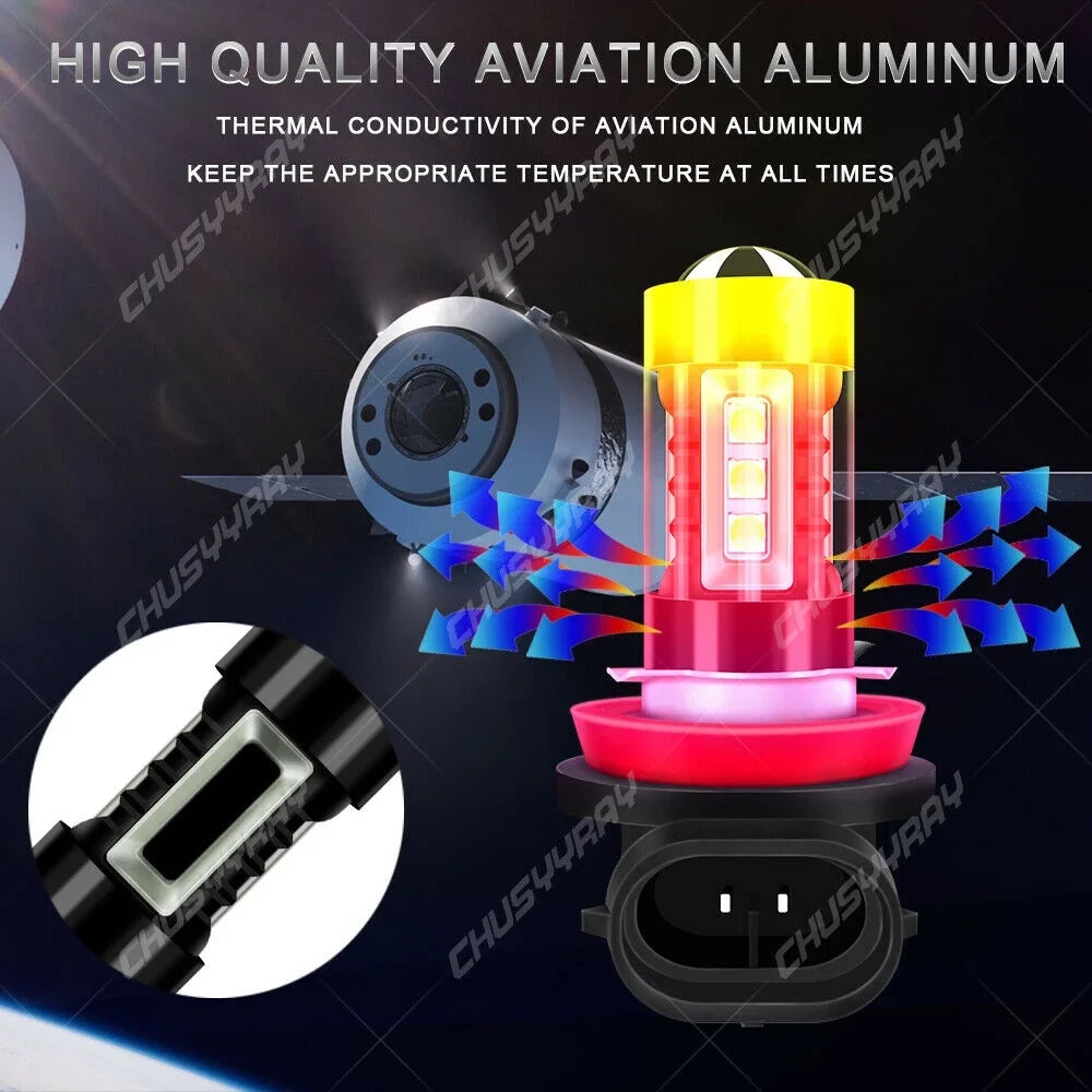 Low Headlight 2011 For CX-7 2010 Kit / Mazda + Fog Light Bulb High LED 2007-2009