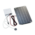 Air Aerator Solar Pump Oxygenator Powered Pond Solar Air Friendly,6V Eco jicheng Hydroponics for Pump,Aquarium Solar Silent Pond Pump