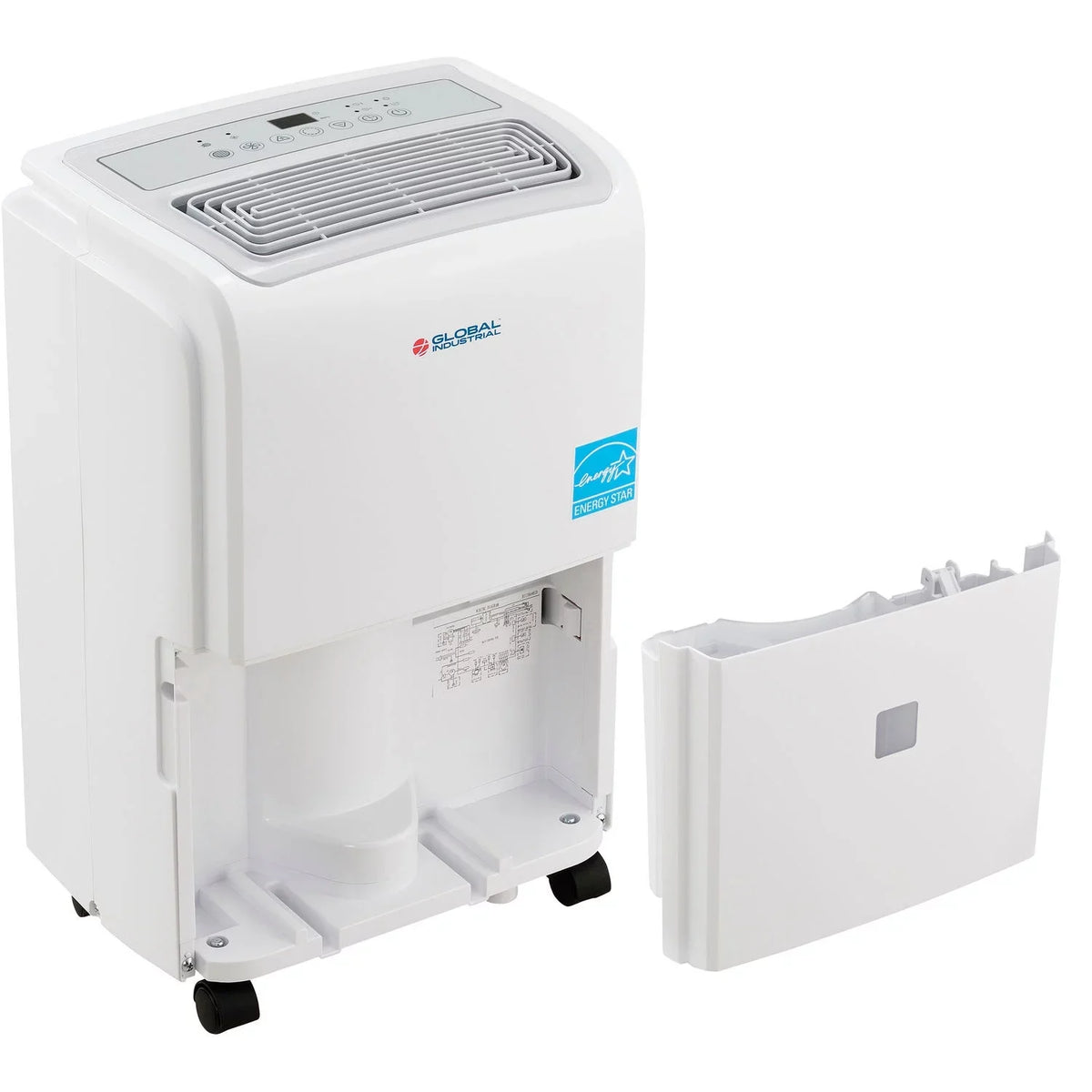 Global 20 Portable Dehumidifier, Pint Industrial Star, Energy