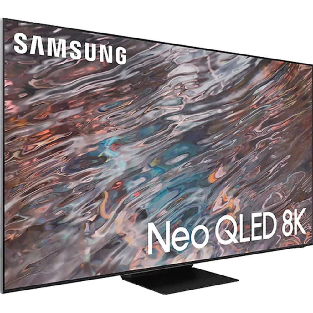 TV with Plan (Refurbished) Premium Neo Smart (2021) 2 Extended QN85QN800A Year Inch Protection Restored QLED 8K 85 Bundle