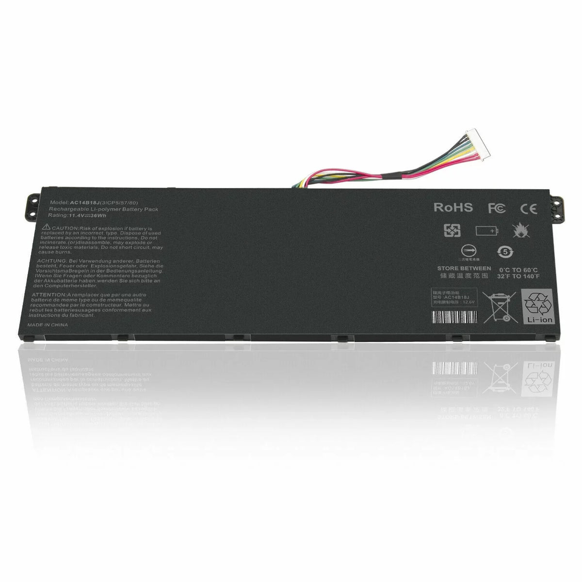 Battery CB3-531 for C810 AC14B13J C910 Chromebook CB5-571 Laptop CB3-111 Acer