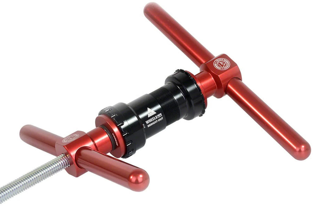 Install Manufacturing Press Wheels Kit Bottom Pro Bracket