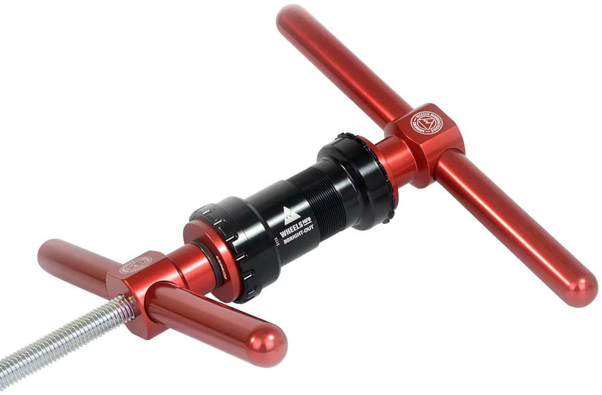 Install Manufacturing Press Wheels Kit Bottom Pro Bracket