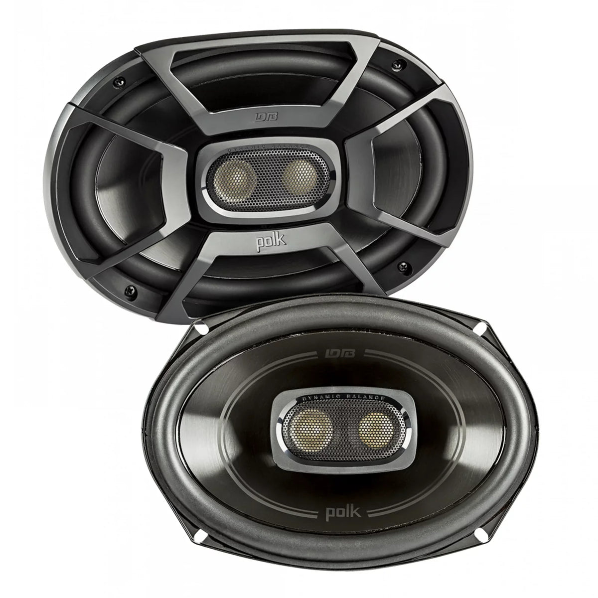 450W (QTY 2 6x9" of Polk DB692 Speakers 4) Boat Marine Audio Coaxial Stereo Car 3-Way Pairs