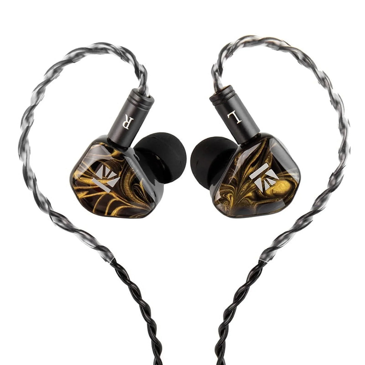 Sport HIFI Earbuds Headphones KB01 Diaphragm Beryllium In Earphone Headset Monitor Wired 10MM Dynamic Ear Music IEM Drvier KBEAR