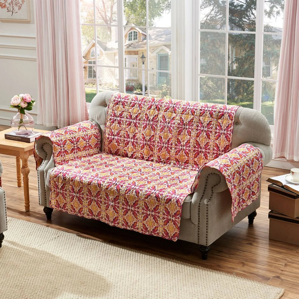 Loveseat, High Protector Multi Furniture 103x76" Fashion Deluxe grade Joannas Home - Greenland Reversible
