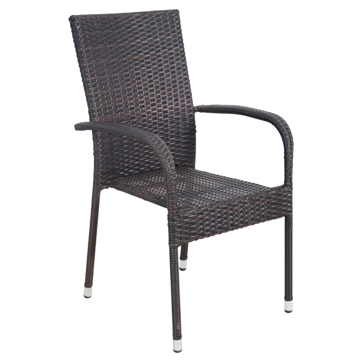 Northlight Set Brown Venice 5-Piece Dining Resin Patio exterior Wicker Woven