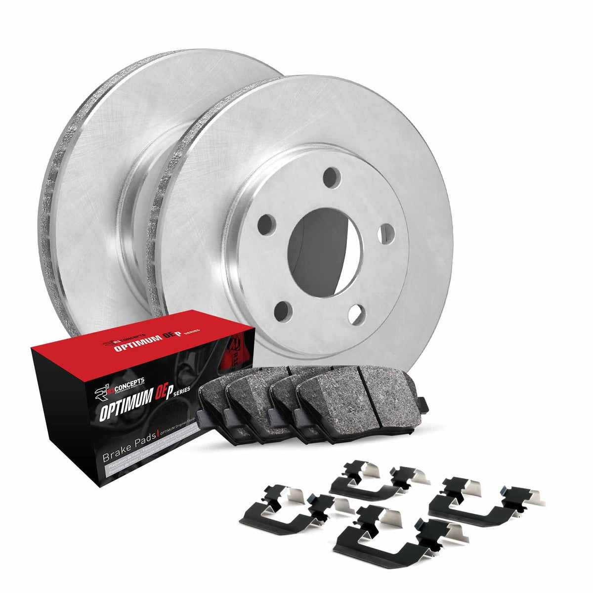 CHRYSLER JEEP With & Wfuh1 200 Brake Oe Pads R1 42108 Concepts Optimum R1 Fits 2014-2022 select: 2015-2017 CHEROKEE, Blank Rotor Concepts
