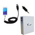 Rechargeable / with Z5 Charger for Premium External Battery Capacity Gomadic Pack the Z5 / Z5 - High TipExchange suitable Compact Portable Xperia