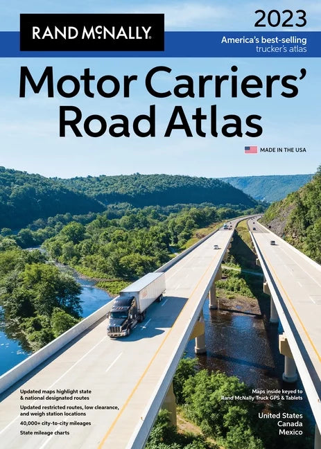 Mcnally Rand Road Carriers' Pre-Owned 9780528026416 Atlas 2023 (Paperback) Motor