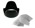 Digital Direct + a6500 Alpha Cloth. Cleaning (62mm) Nw Design) Lens Pro Hood Microfiber (Flower