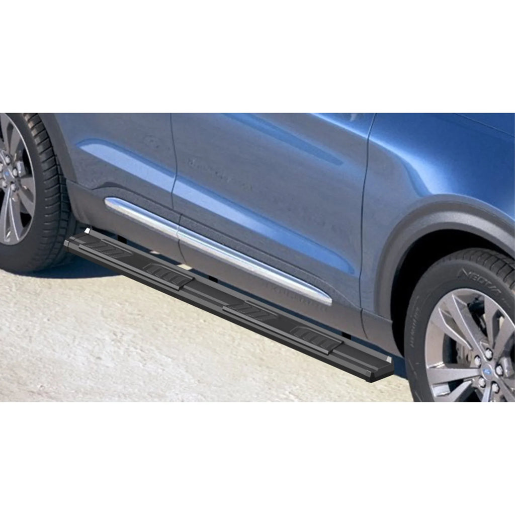 design Steel + Finish Black 2020-2022 Area Step 4-Door Board-S Carbon SUV Step Explorer Series PE Side Running OE