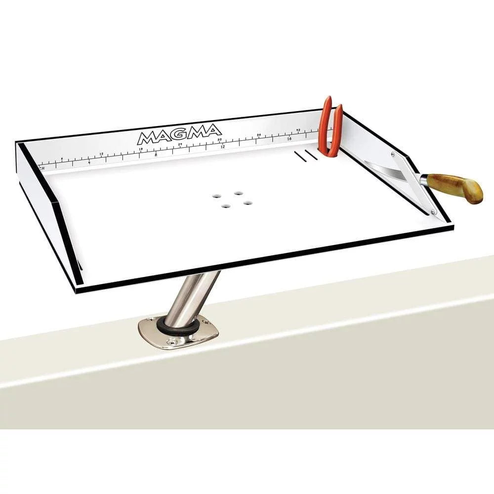#T10-312B Table 20" Black White White Filet Mate Levelock Bait Magma