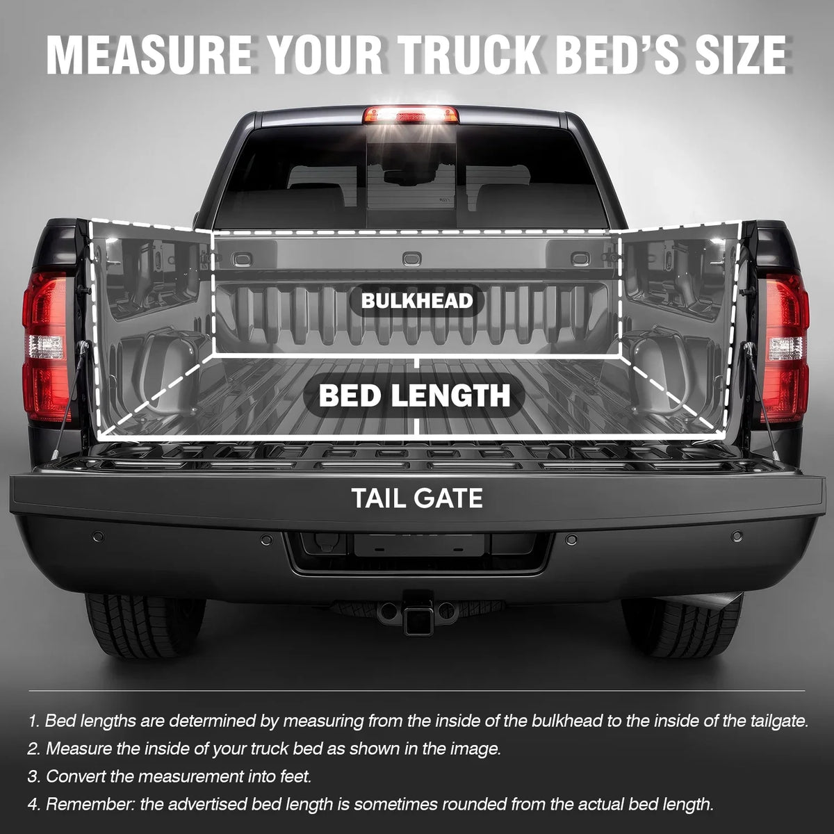 2021 Bed Black Top 20 DNA 2019 5Ft FRP to Tonneau Aluminum Truck Cover Ranger Frame Hard For Motoring Powdercoated Short TTC-HARD-090 Tri-Fold