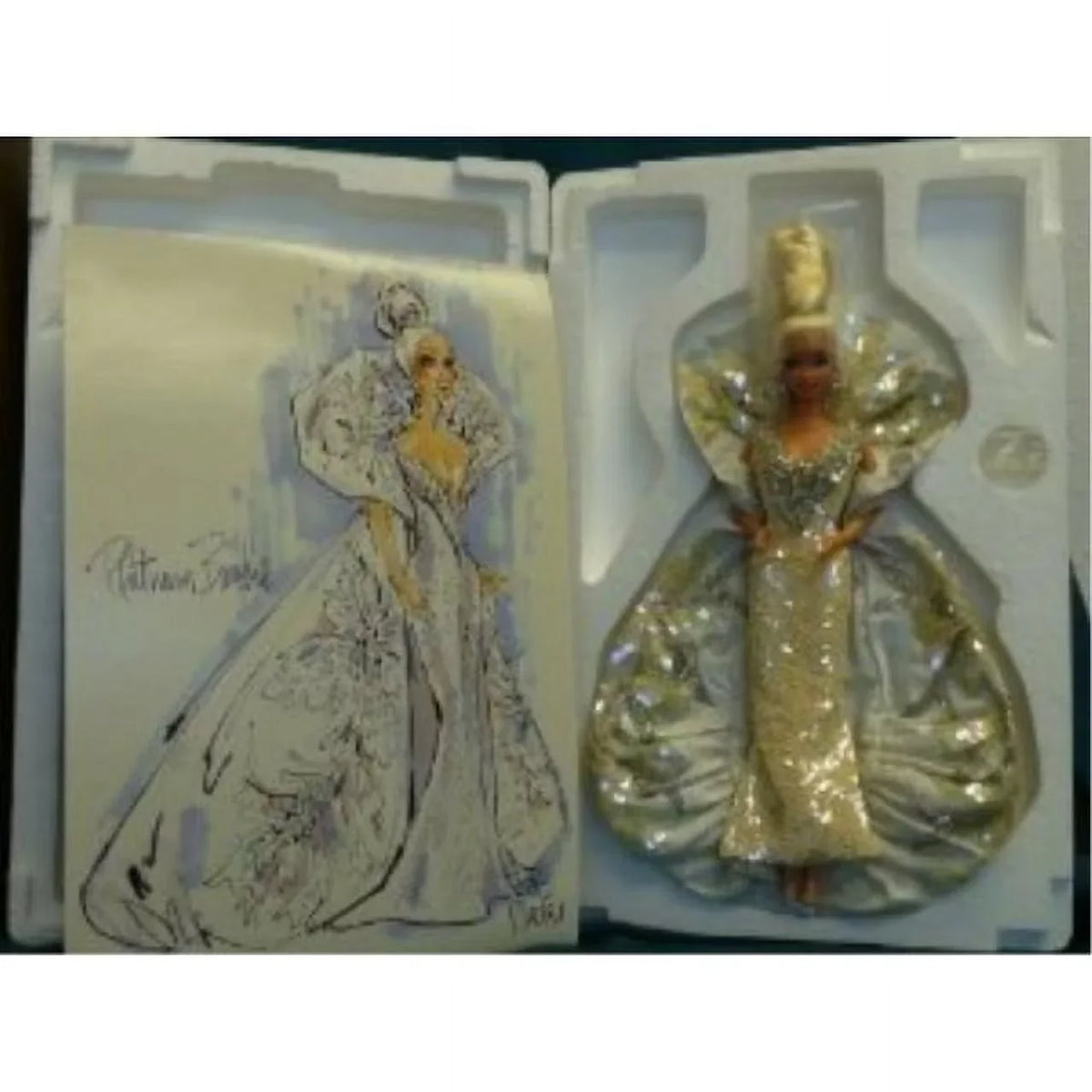 Mackie Barbie Treasures Bob 2703 Platinum 1991 Mattel Timeless MIB