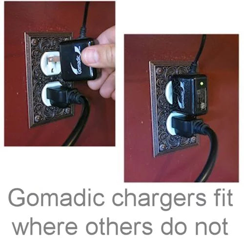 Home the Nokia for Compact design power 6282 suitable High with Intelligent plug convenient, 6263 - Wall Charger output AC 6265i a Gomadic - foldable