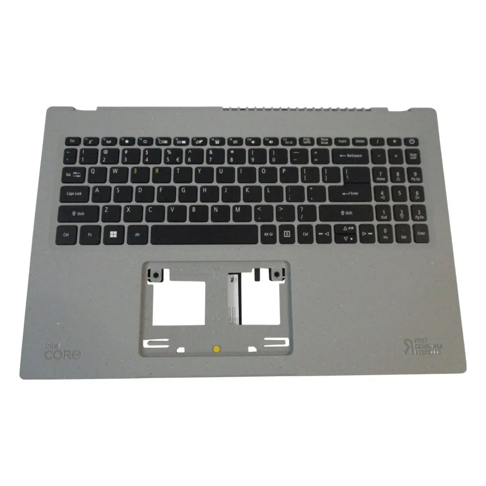 AV15-51 Keyboard Backlit Aspire Acer Gray 6B.AYCN2.001 w/ Palmrest Vero Green