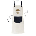 Pinafore Once Cotton Linen BBQ Twice Fashion Bib Pocket Kitchen Art Deco Shy Adjustable Bitten Apron