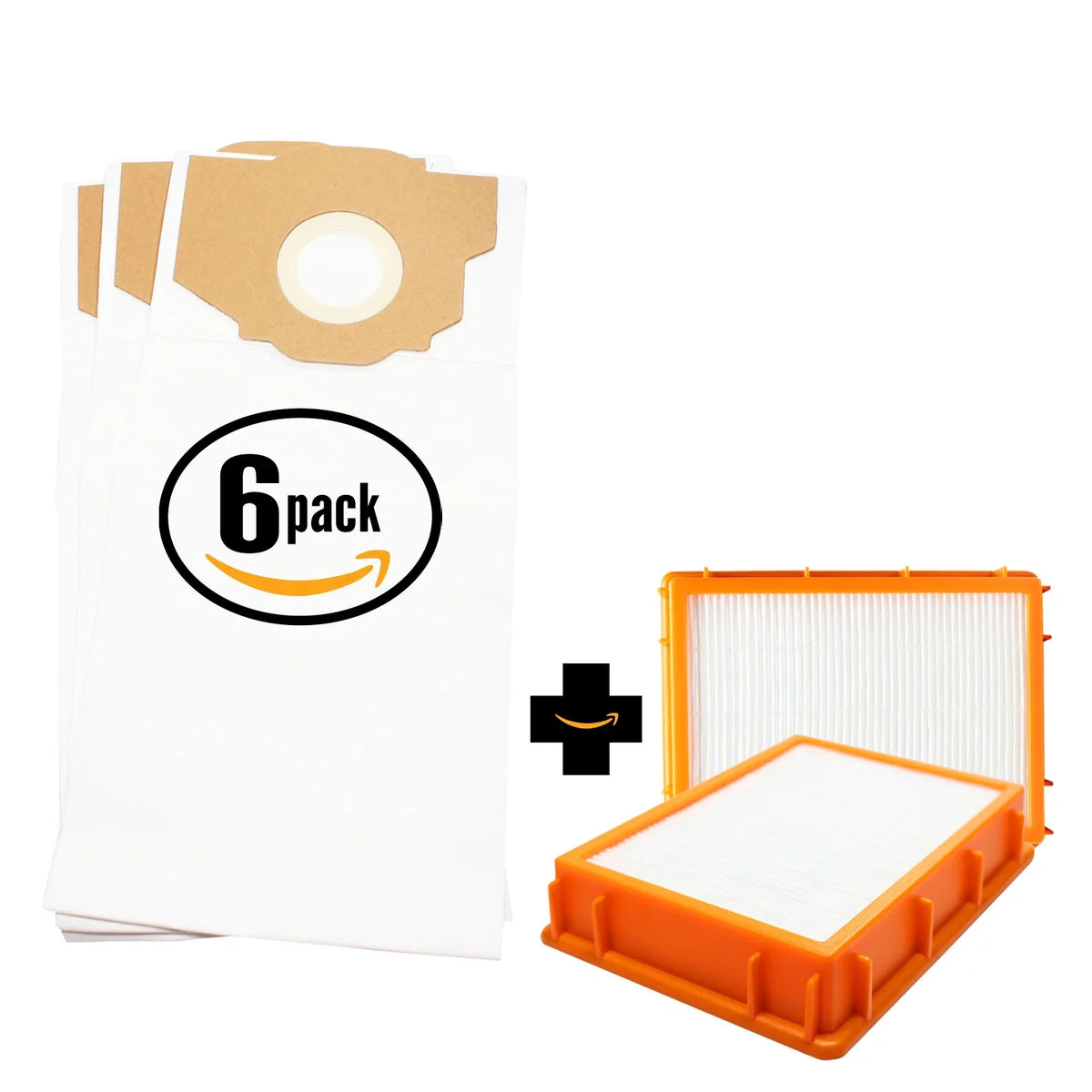 design RR Eureka 2 Filter 4870AT & HEPA Compatible - HF-2 Vacuum & Vacuum Replacement Eureka 18 Filter Bags Bags