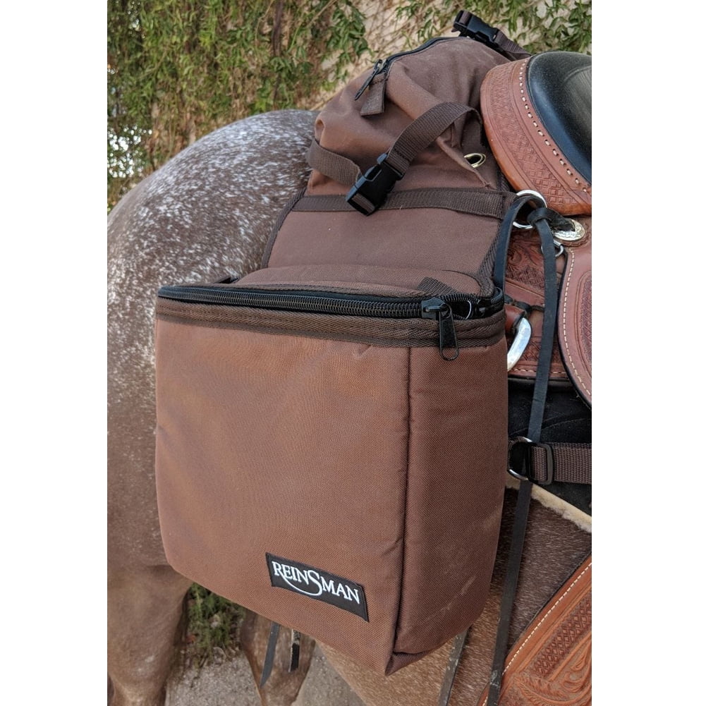 Horse Reinsman Trail Bags Insulated Cooler 35CY Brown Saddle