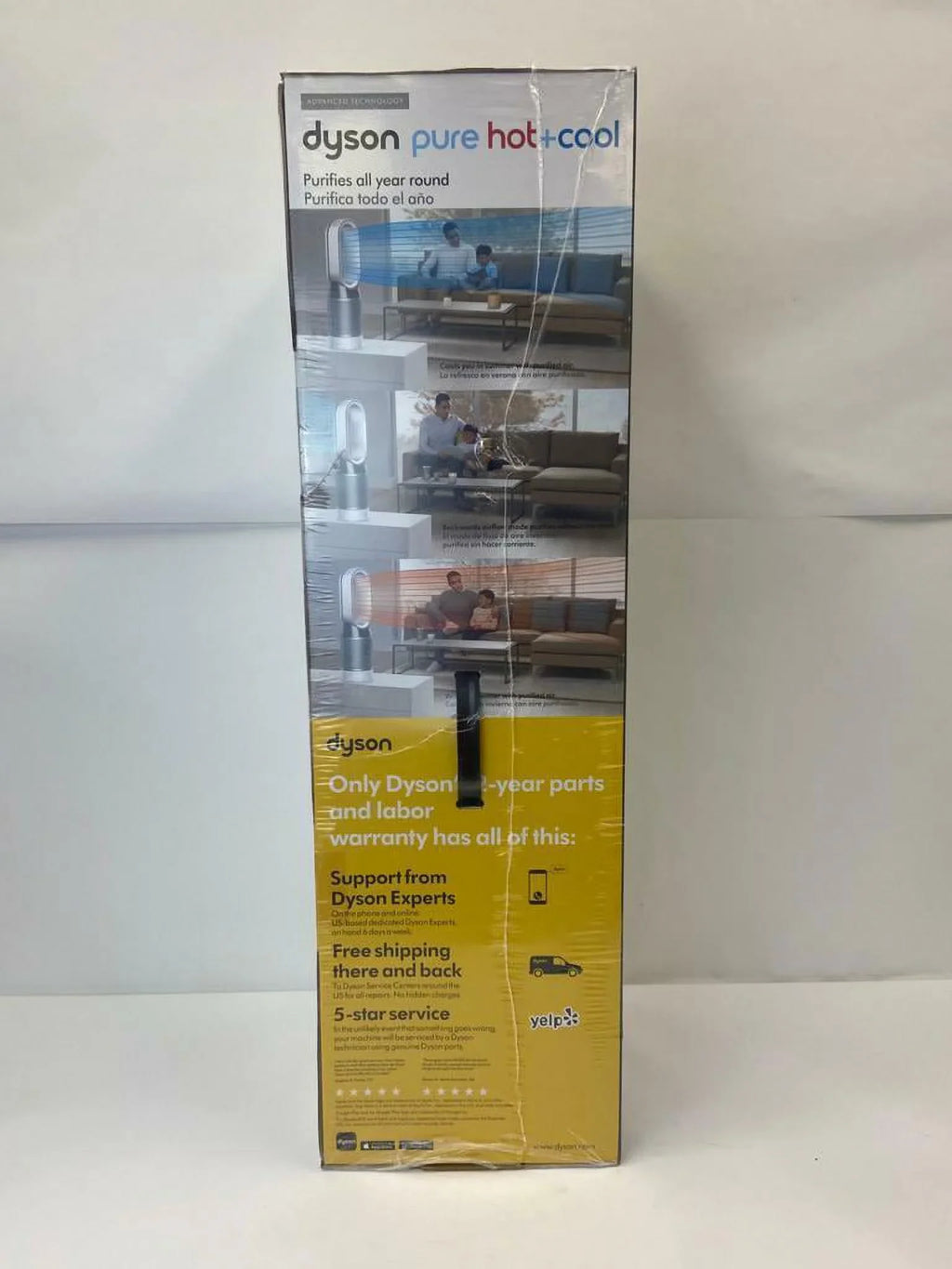 Pure + White Hot+Cool | Dyson New Heater Purifying | HP04 Fan