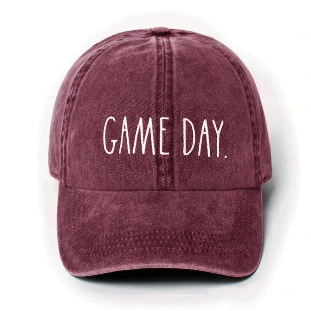 Dunn dimension One Rae Cap-Red Denim / Day Baseball Red Game Women's