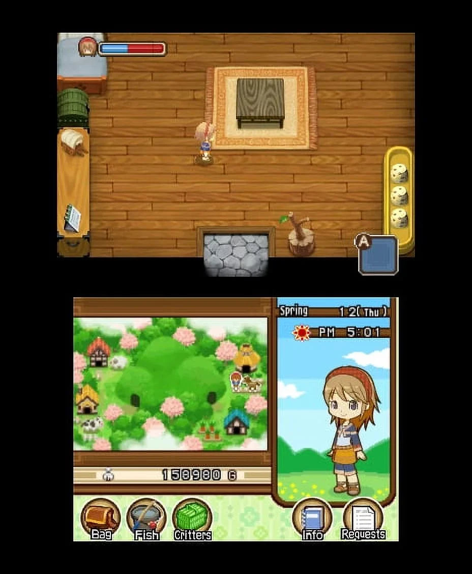 3DS - Tale of Towns Nintendo Two Moon: Harvest