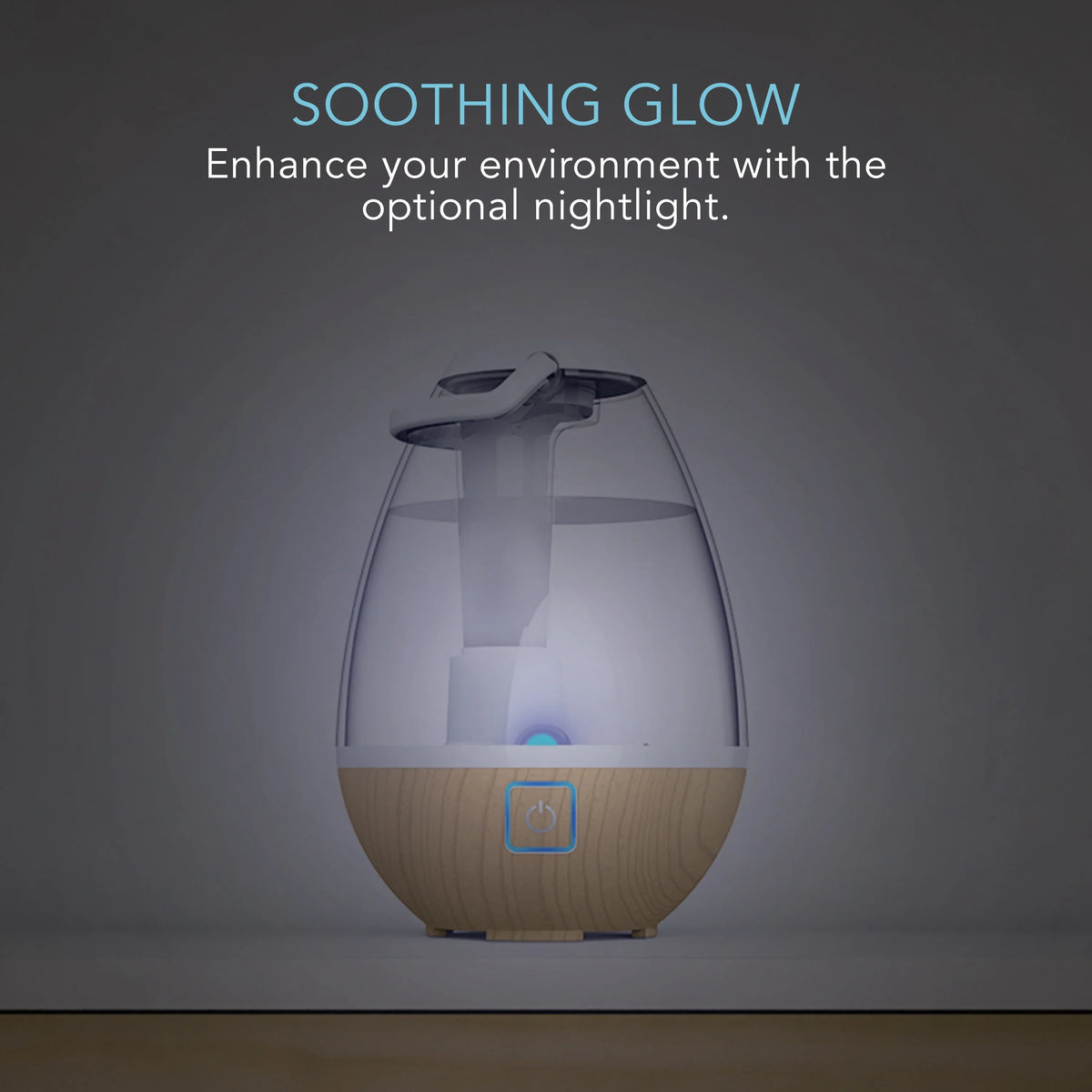 Ultrasonic Light Image Cool Humidifier, Mist Gallon Woodgrain (New) 0.4 Ash Sharper